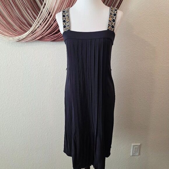 Tory Burch Pleated Dress Sz XS - Picture 1 of 3